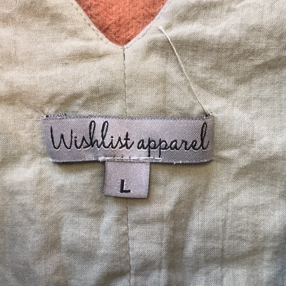 Wishlist apparel | Faded Green Eyelet Peplum Top - Picture 10 of 12